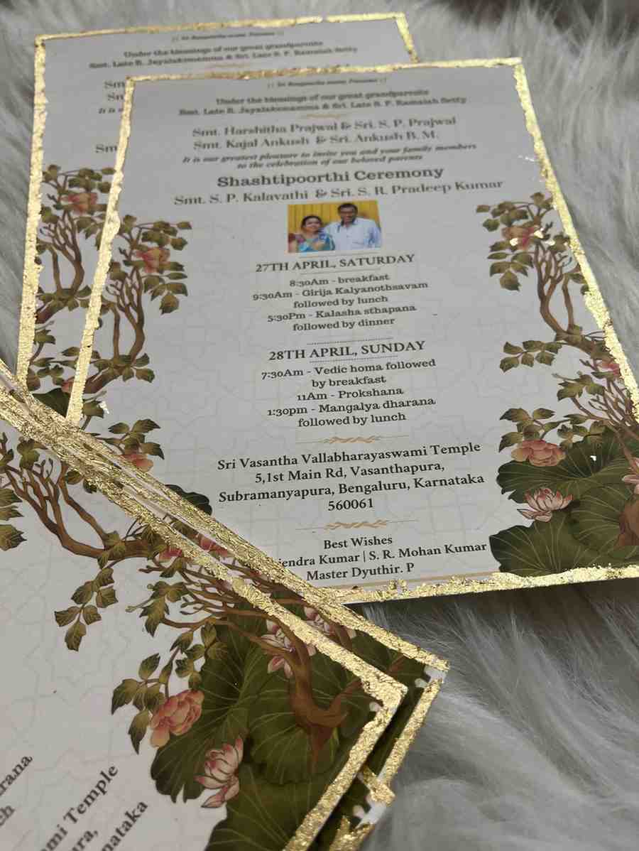 WEDDING INVITATIONS